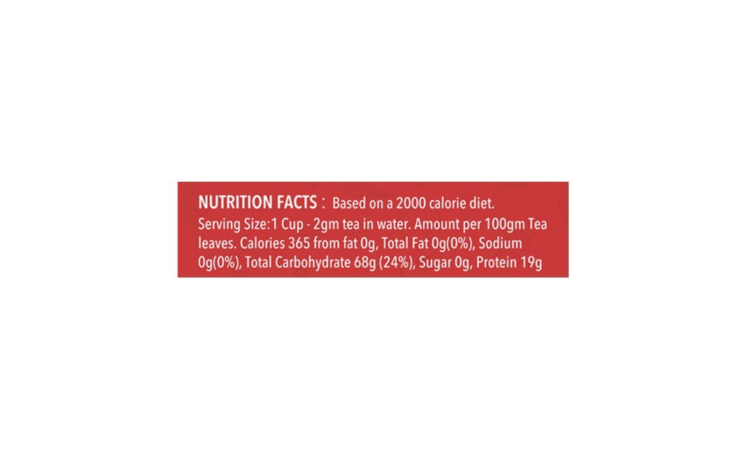 Cambridge Tea party Masala Chai 8 Exotic Spices    Pack  1000 grams